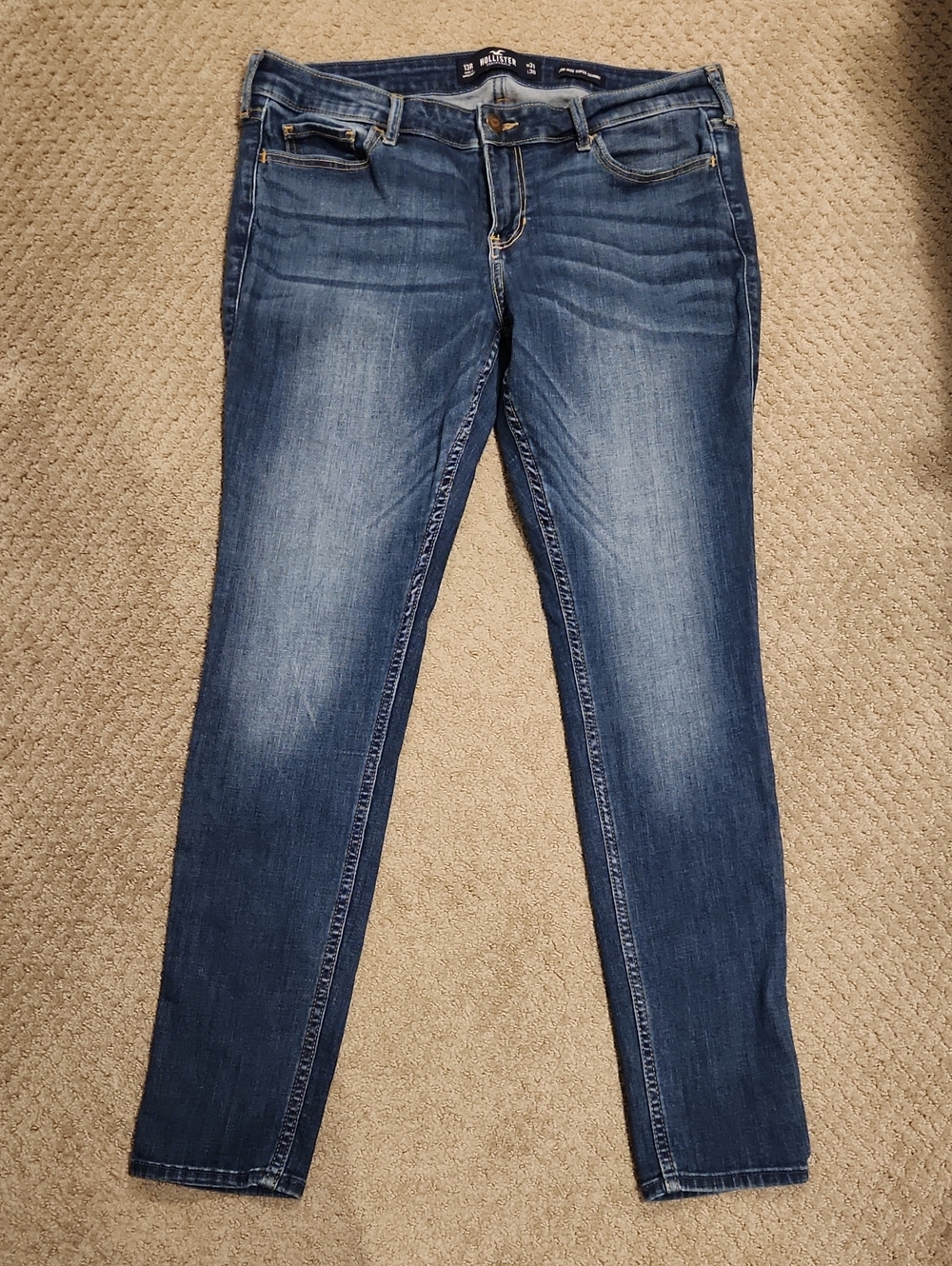 Vintage Hollister Women's Low - Rise Skinny Jeans 31w